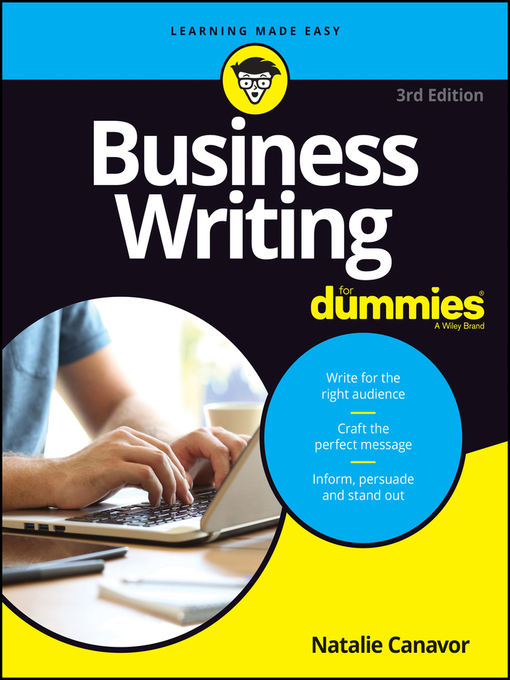 Title details for Business Writing For Dummies by Natalie Canavor - Available